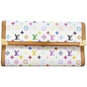 Louis Vuitton multicolour Porte tresor international wallet